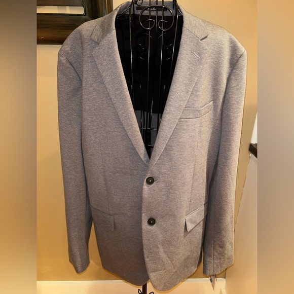 Mng MANGO MAN Gray Winkle free Blazer size 44R - Picture 1 of 5